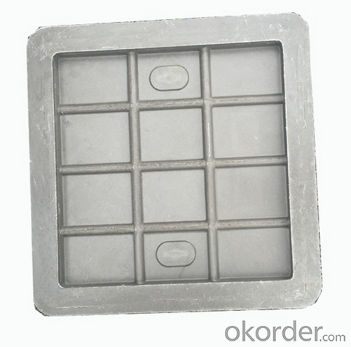 Cast Ductile Iron Manhole Covers C250 for Mining and construction with Frames