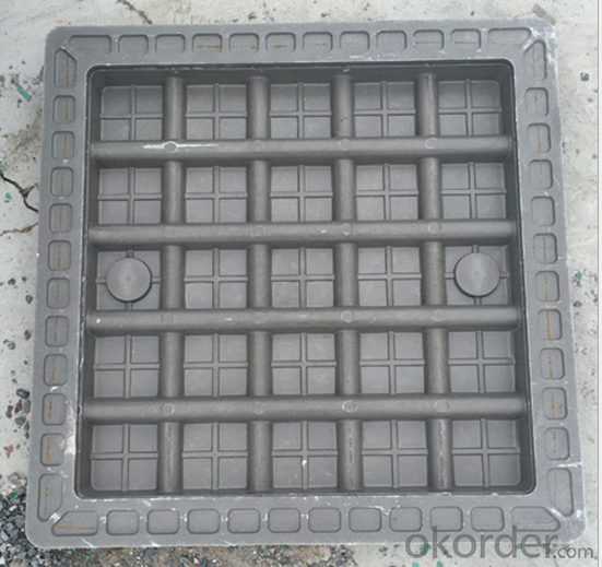 Dctile Iron Manhole Covers of Different Shapes for Mining and Construction