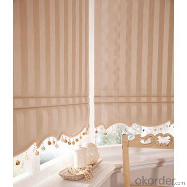Wood Roof Paint Roller Blinds Valance Shades