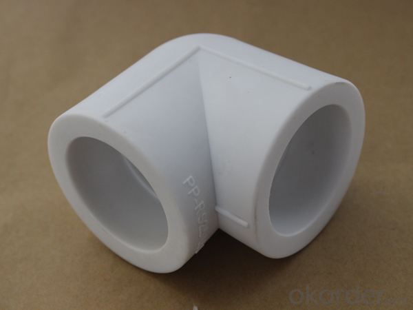 PPR Elbows Fittings Used in Industrial Fields Made in China