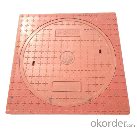 Cast OEM ductile iron manhole covers with superior quality for mining