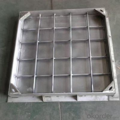 Ductile Casting Iron Manhole Cover with Square or Round OEM Service