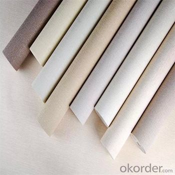 2018 China Supplier Waterproof Vinyl Wallpaper for Bedroom Walls