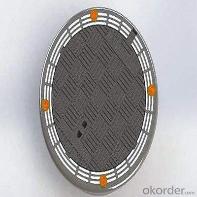 Light and Heavy Duty Ductile Iron Manhole Cover with Kinds of Standard Sizes
