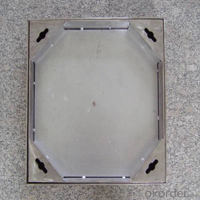 C250 B125 D400 Ductile Iron Manhole Cover and Frames