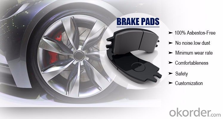 Good quality auto brake system  brake pads manufacturer in china