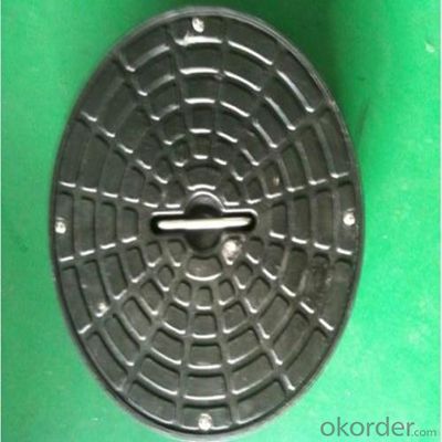 Casting Iron Manhole Cover with Different Kinds of Designs and Colors