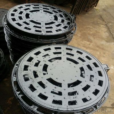 Ductile Iron Manhole Cover of Different Designs and Colors