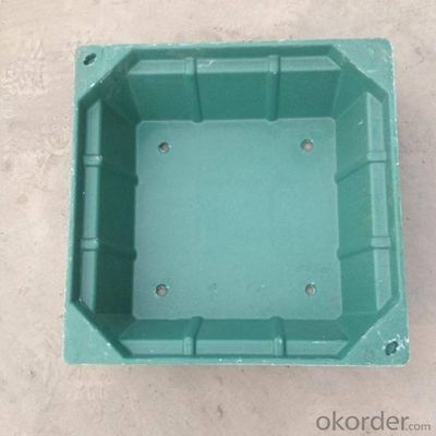 Casting Iron Concrete Manhole Cover with OEM Service B125