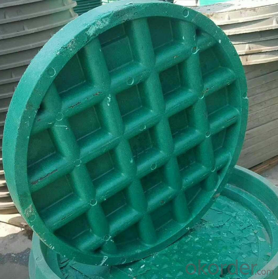 Ductile Iron Manhole Covers C250 for Mining and construction with Frames of High Quality in Hebei