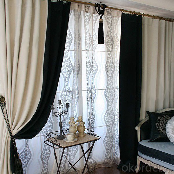 Zebra curtains polyester with good price for window