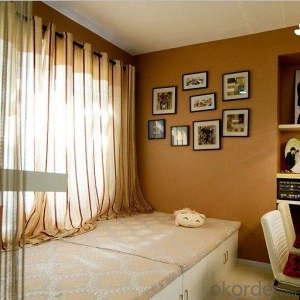 Polyester Blackout Curtain for Living Room and Thermal