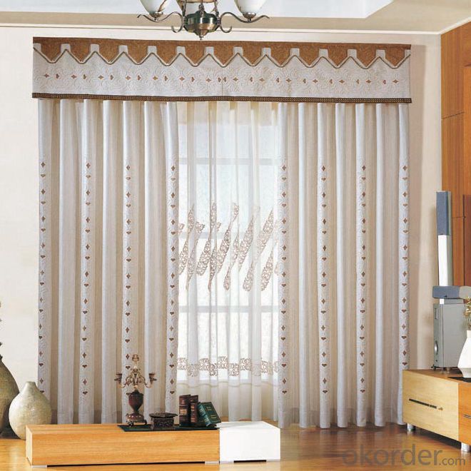 polyester curtains for the living rooms