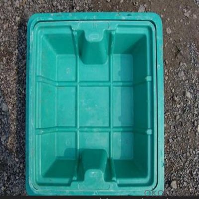 Casting Iron Concrete Manhole Cover with OEM Service B125 and C250