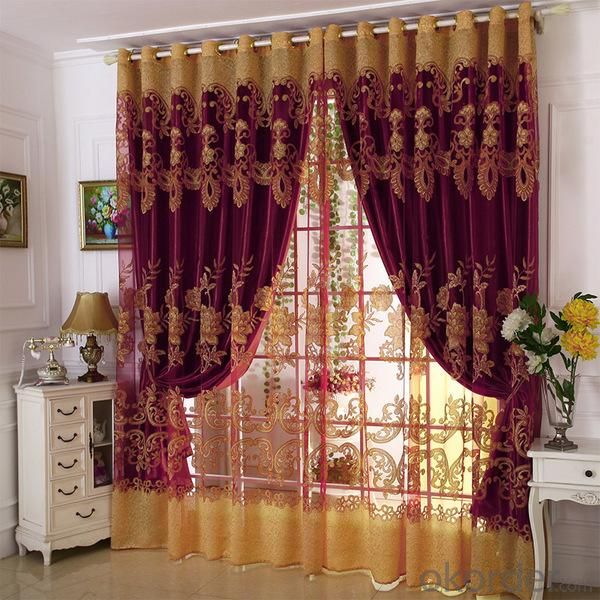 Modern Style Curtain for Living Room and Bedroom
