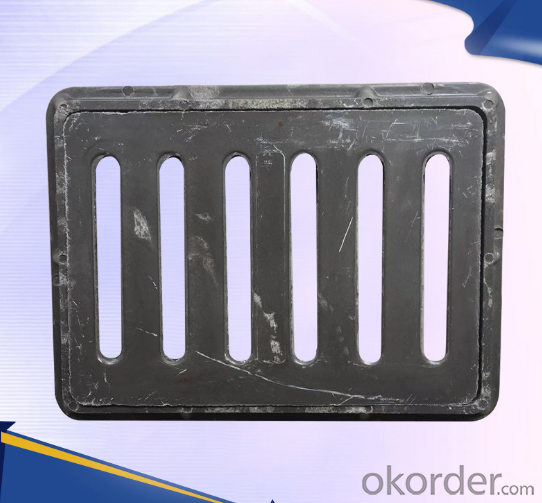 Casted OEM ductile iron manhole cover with superior quality for mining