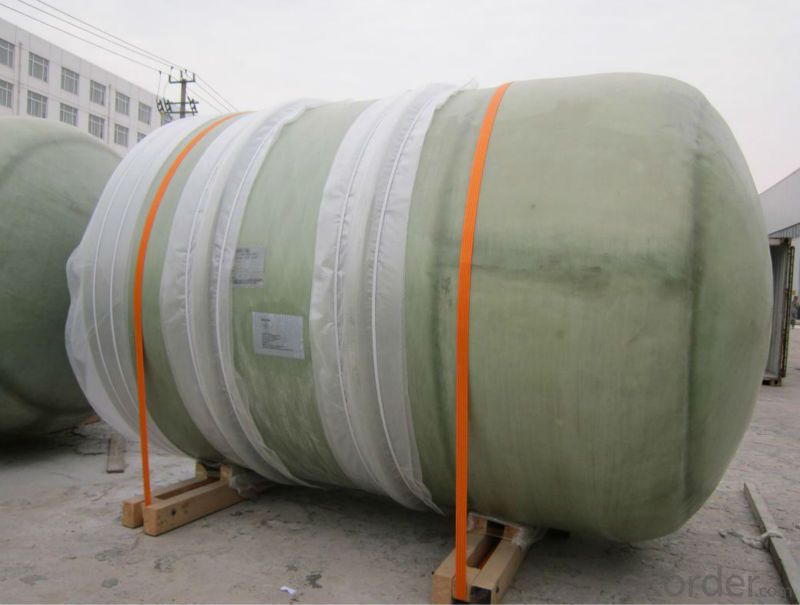 5000 cubic meter large winding on-site FRP tanks