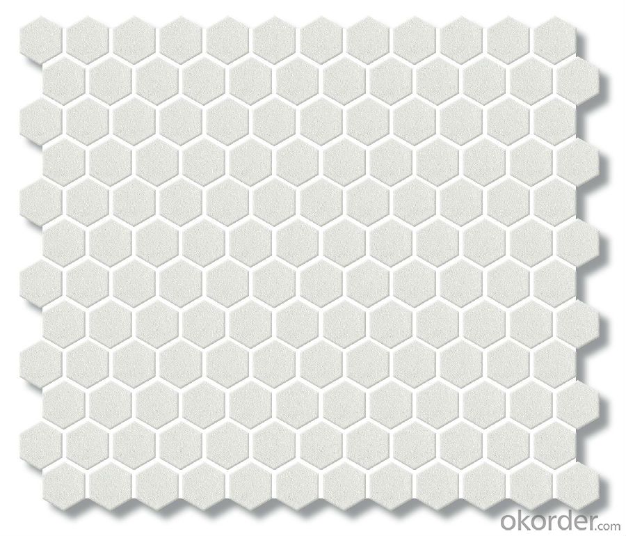 Classic 1" Hexagon Ceramic Mosaic Tile best sale