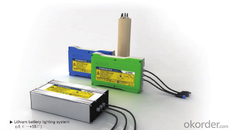 Lithium battery for solar street light 11.1V 14.8V  25.9V