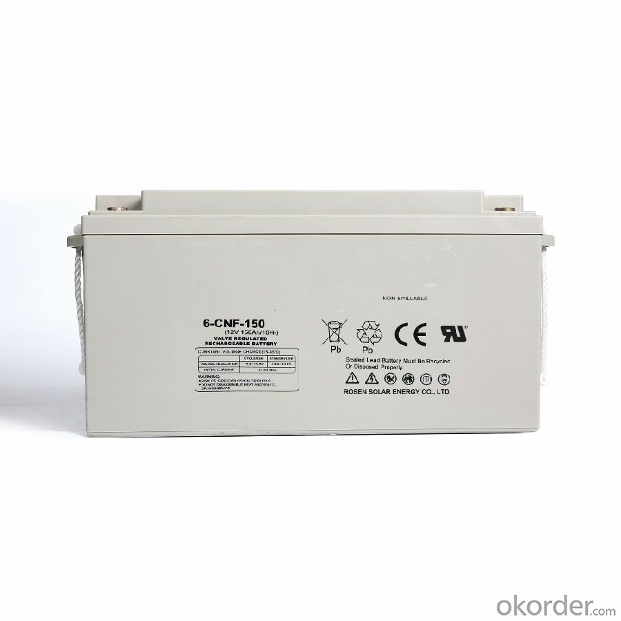 Lead-Acid Battery AGM 12v 120ah 200ah 250ah 250 AH Solar Battery
