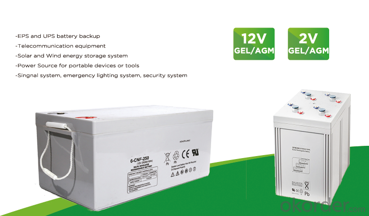 lead-acid free maintenance battery bank for 5kw solar system
