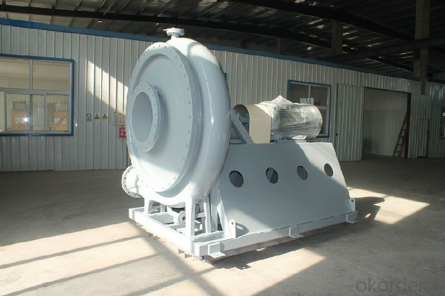 High pressure and corrosion-resistant FRP fan
