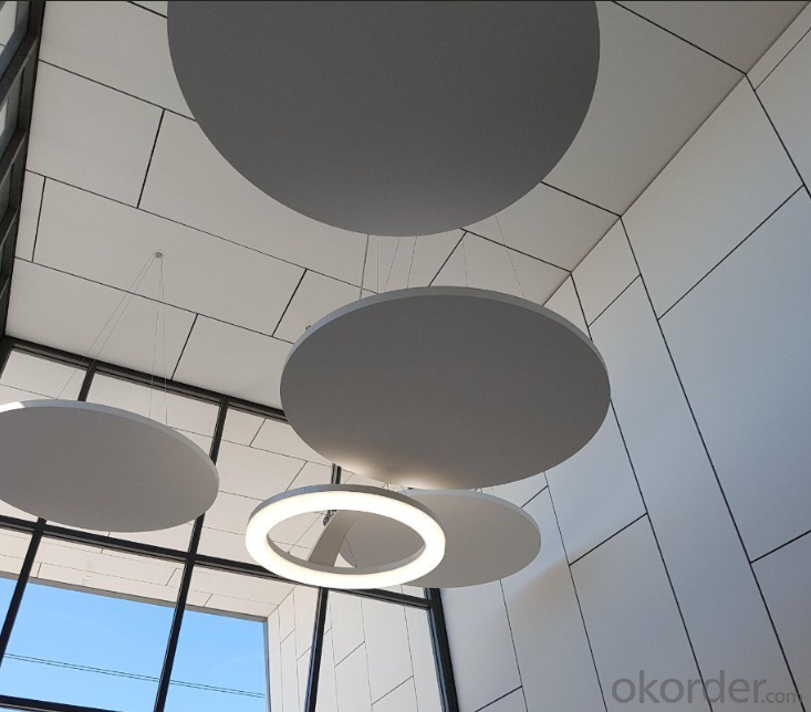 Acoustic Fiberglass Ceiling for Cinema Light Weight Ceiling