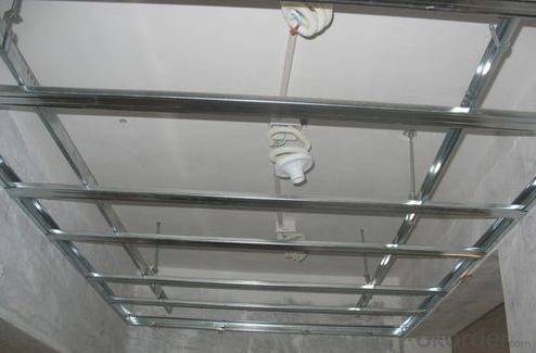 Galvanized Steel Drywall Profiles Ceiling Channels