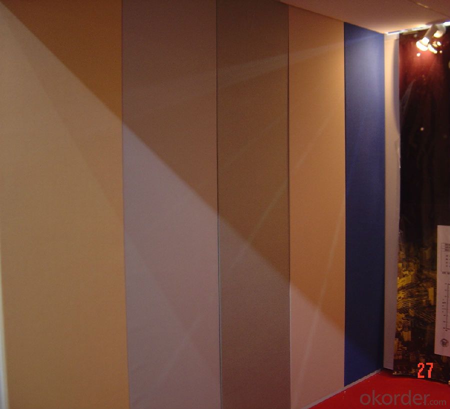 Fabric Wrapped Fiberglass Wall Panel Colorful Acoustic Wall Board