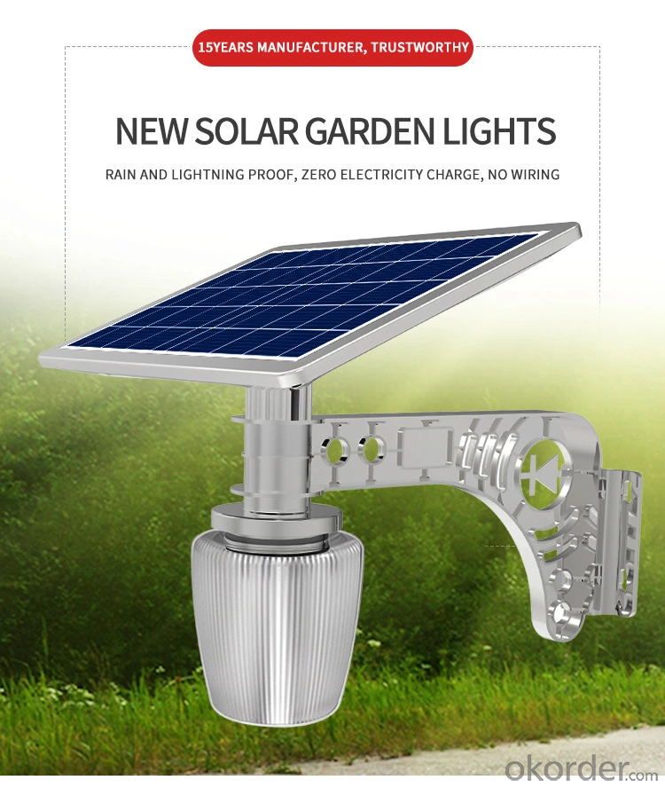 5 years warranty high efficiency high quality solar street lamp solar garden lamp solar apple light