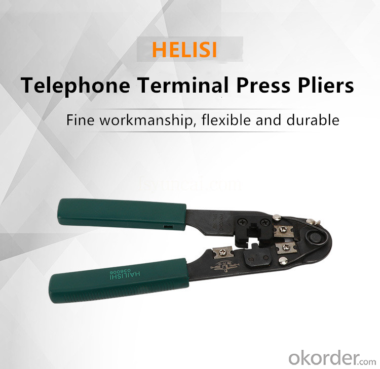 Telephone Terminal Press Pliers Terminal Pliers Crimp Pliers Bare Electrician Wiring Plier