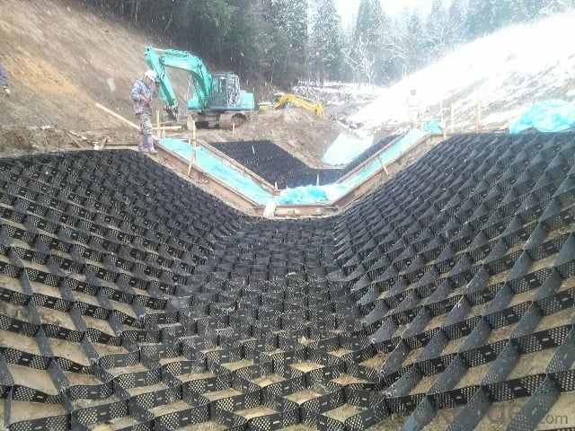 Geocell Soil Reinforcement 100% New HDPE China Manufature Geoweb Confinement system