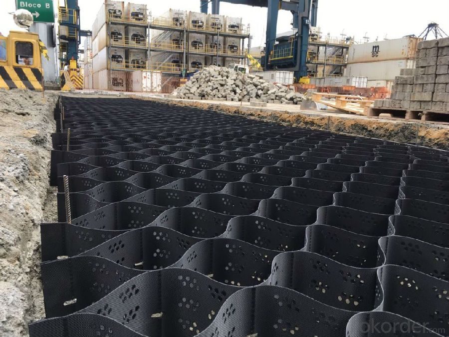 Geocell Soil Reinforcement 100% New HDPE China Manufature Geoweb Confinement system
