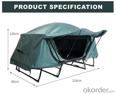 Folding 2 Person Waterproof Smart  Camping Tents Outdoor Hiking Tent Above Off the Ground
