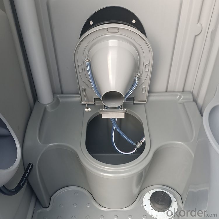 HDPE Seated Portable Toilet- Outdoor Plastic Mobile Toilet