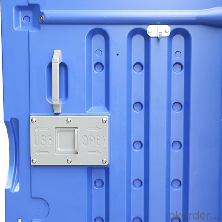 HDPE Seated Portable Toilet- Outdoor Plastic Mobile Toilet