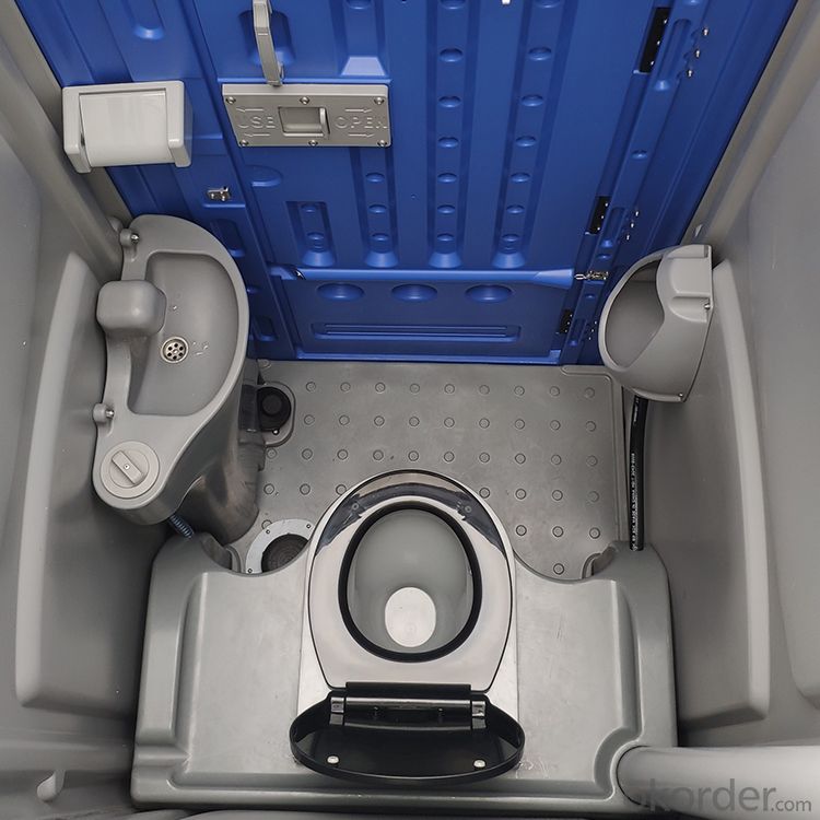 HDPE Seated Portable Toilet- Outdoor Plastic Mobile Toilet