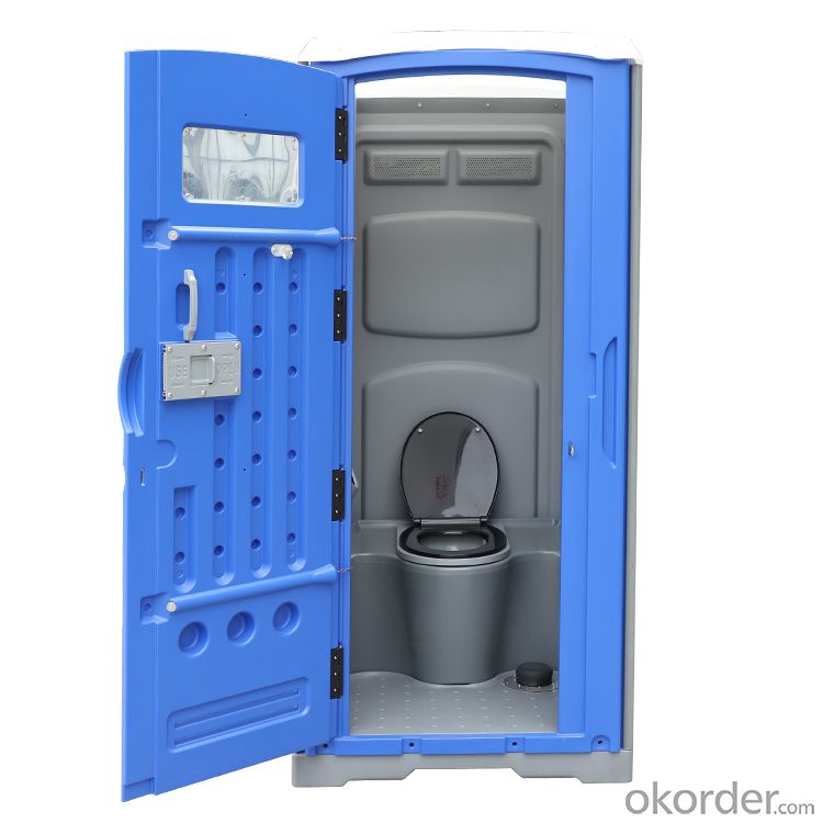 HDPE Seated Portable Toilet- Outdoor Plastic Mobile Toilet