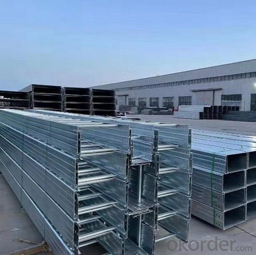 Hot dip galvanized ladder cable tray can be customized