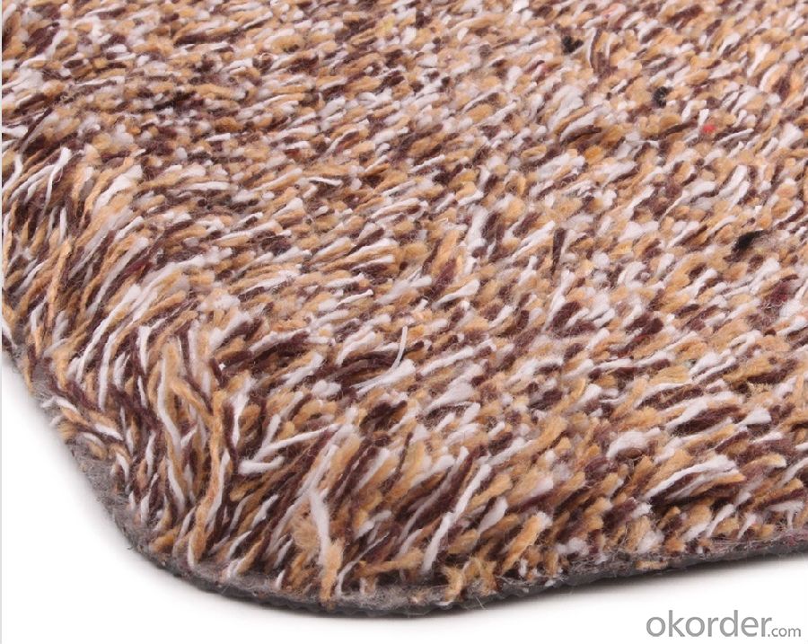 Cotton Door Mat with PVC Backing Home Indoor and Outdoor All Kind of Surfaces