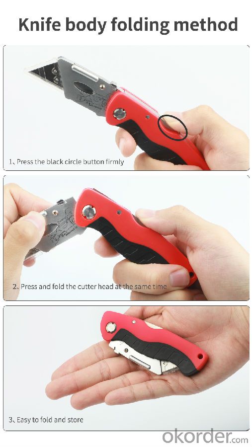 Folding utility knife Santo Tools，essential for home