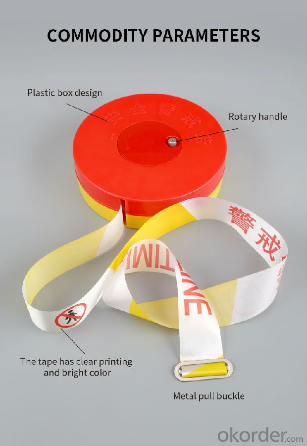Disc warning tape 125 meters