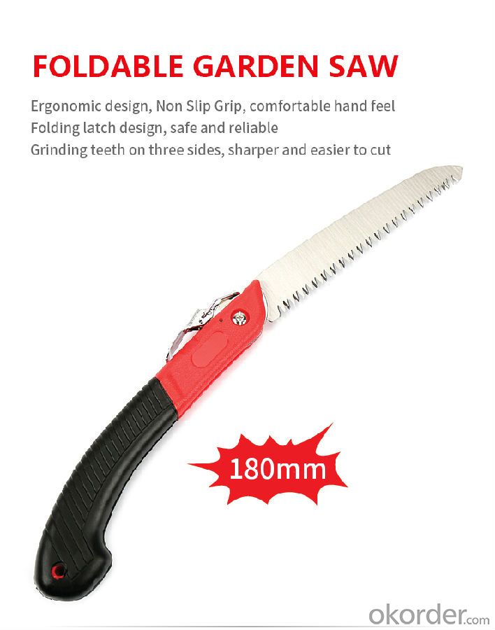Foldable garden saw 180mm
