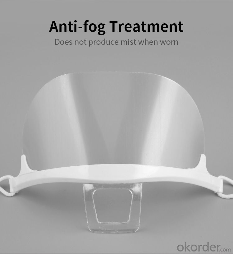 Transparent anti-fog mask 10pcs Santo Tools，essential for home