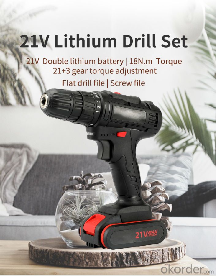 21V dual speed dual lithium battery set Santo Tools，essential for home