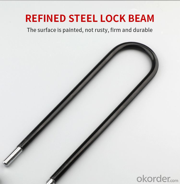 Five-yard long beam combination lock aluminum alloy lock body