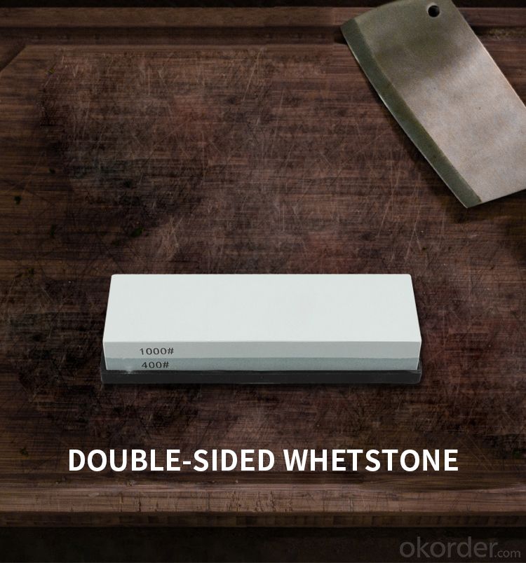 Double-sided Whetstone 400/1000 Green Silicon Carbide