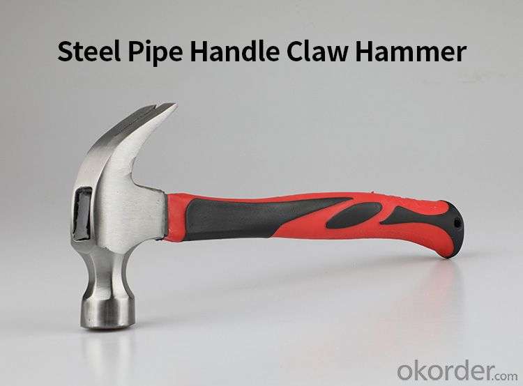 Two-color fiber handle claw hammer 12oz (340g)