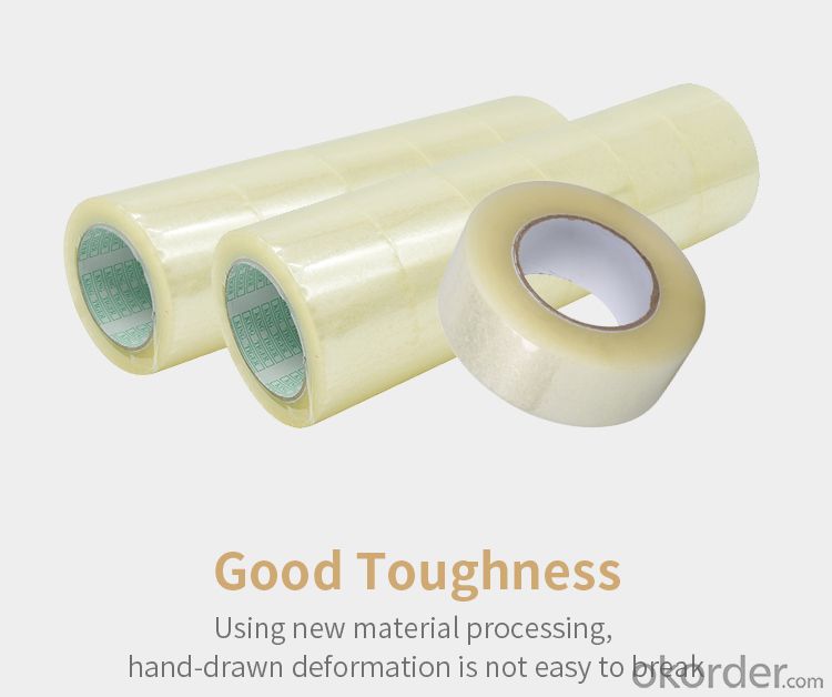 Transparent sealing tape 72mm*100Y 4 rolls