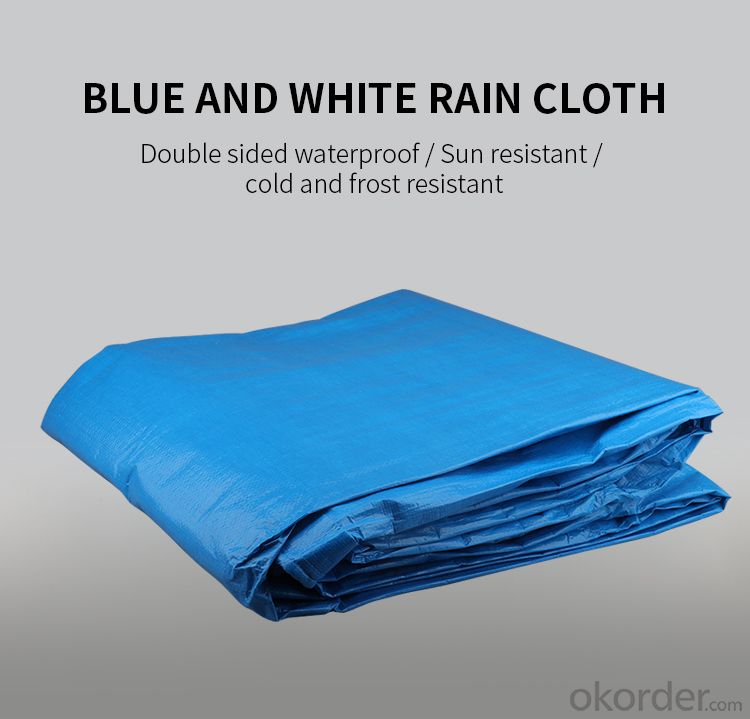 Hand Tools, Blue and white rain cloth 3*4M
